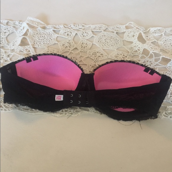 Victoria Secret Pink Strapless Bra!! - Picture 2 of 3